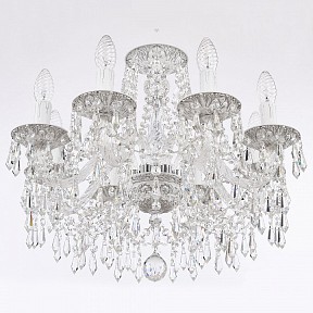 Подвесная люстра Bohemia Ivele Crystal AL1603 металл арт. AL16303/8/160 WMN