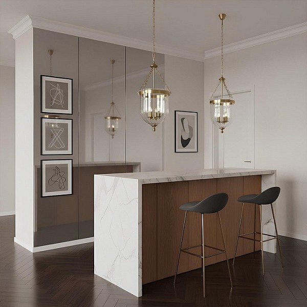Подвесной светильник Loft it Incense хром арт. 10455/4 CR