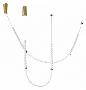 Подвесной светильник Odeon Light Monella коричневый арт. 6639/24CL