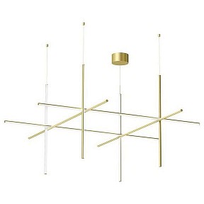 Подвесная люстра O-LUCE Coordinates золото арт. 17010311