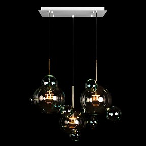 Подвесной светильник Loft it Bolle желтый арт. 2027-S3 Blue