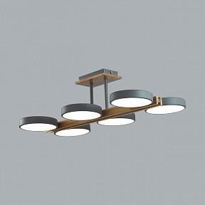 Люстра на штанге Lumion Plato дерево арт. 8031/108CL