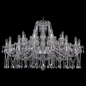 Подвесная люстра Bohemia Ivele Crystal 1413 металл арт. 1413/16+8/400/Ni