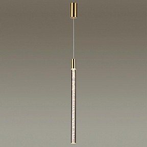 Подвесной светильник Odeon Light Sparky желтый арт. 4369/5L