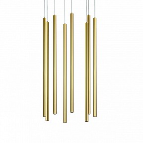 Подвесная люстра Lightstar Tubo золото арт. L8T747343