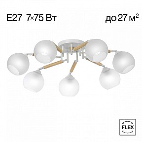Потолочная люстра Citilux Tika белый арт. CL133170