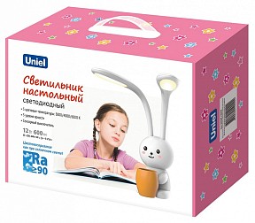 Настольная лампа декоративная Uniel ULM белый арт. UL-00011724