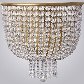 Накладной светильник Imperiumloft JACQUELINE WHITE SCONCE латунь арт. 44,444