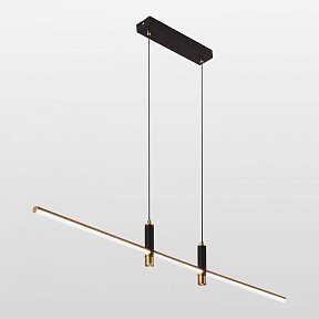 Подвесной светильник Lussole Bibb черный арт. LSP-7206
