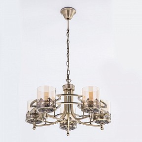 Подвесная люстра Citilux Ориент бронза арт. CL464153