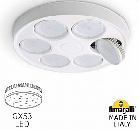 Плафон Fumagalli Remo серый арт. R50.000.000.LXD6L