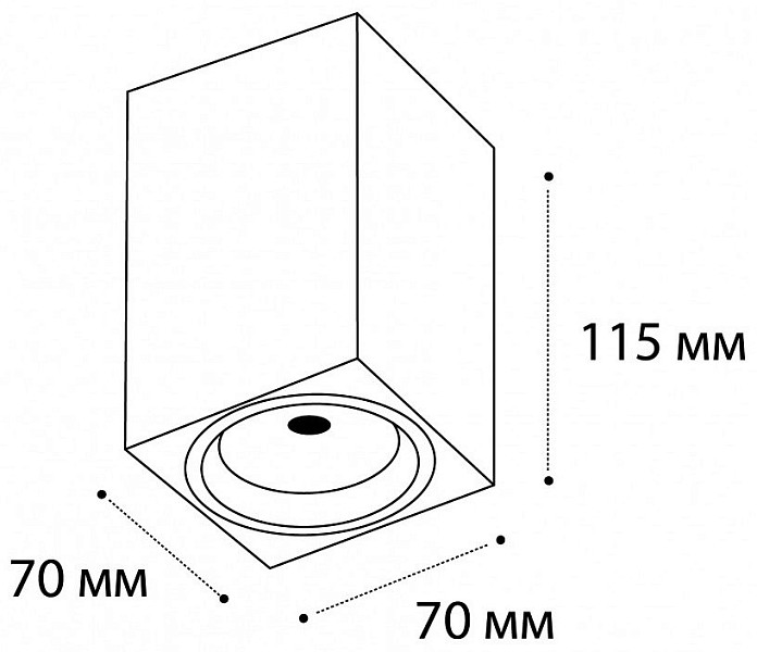 Накладной светильник Italline M02-70115 белый арт. M02-70115 white