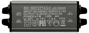 Накладной светильник DesignLed Bravo черный арт. GW-6080S-6-BL-NW