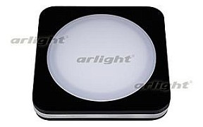 Встраиваемый светильник Arlight Ltd-96 черный арт. Ltd-96x96SOL-BK-10W Warm White