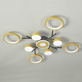 Потолочная люстра Escada Optimal черный арт. 10206/9LED