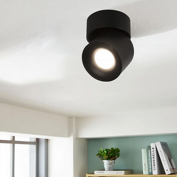 Накладной светильник Loft it Tictac черный арт. 10180 Black 4000K