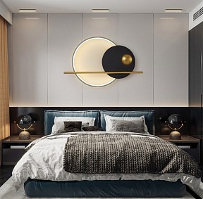 Накладной светильник Inodesign Ridn латунь арт. Ridn Black 40.6195