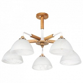Люстра на штанге Arte Lamp Matthew белый арт. A5032PL-5BR