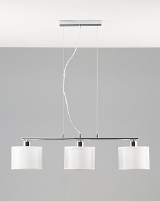 Подвесной светильник Moderli Massa серый арт. V10496-3P
