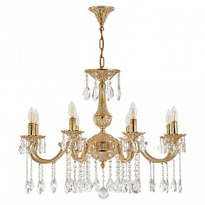 Подвесная люстра Bohemia Ivele Crystal AL7801 золото арт. AL78101/8/250 A GW
