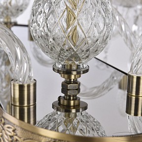 Подвесная люстра Bohemia Ivele Crystal 1452 золото арт. 1452/6/195/600 FP