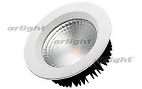Встраиваемый светильник Arlight Ltd белый арт. Ltd-145WH-FROST-16W Warm White 110deg