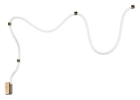 Подвесной светильник Arte Lamp Klimt желтый арт. A2850PL-32PB