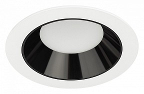 Встраиваемый светильник Эра LED 21-12-3K черный арт. Б0062138
