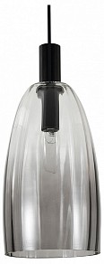 Подвесной светильник Indigo Soave черный арт. 11047/C/1P Smoke