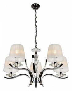 Подвесная люстра iLamp Omega хром арт. RM5231/5CR