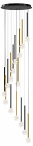 Подвесная люстра Maytoni Bubble dream латунь арт. MOD383PL-L40BBS3K