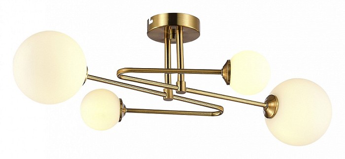 Потолочная люстра EVOLUCE Fantini желтый арт. SLE2211-302-04