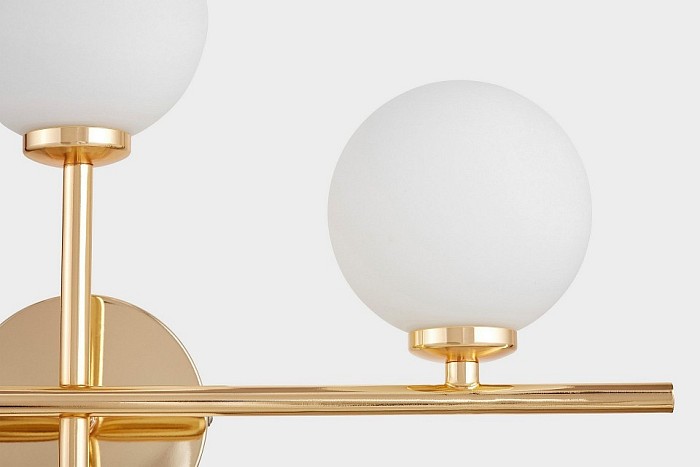 Бра LUMINA DECO Marsiada золото арт. LDW 6033N-2 RT FGD