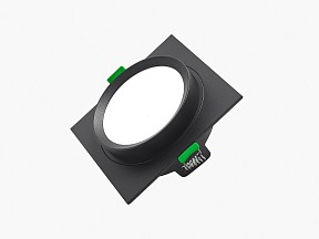 Встраиваемый светильник LEDS POWER SPOT черный арт. 009285