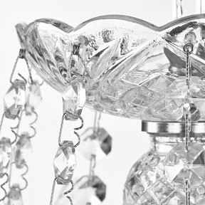 Подвесная люстра Bohemia Ivele Crystal 101 никель арт. 101/10/165 Ni