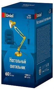 Настольная лампа офисная Uniel  разноцветный арт. UL-00011103