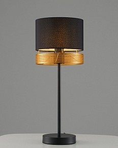 Настольная лампа декоративная Moderli Gela черный арт. V10632-1T