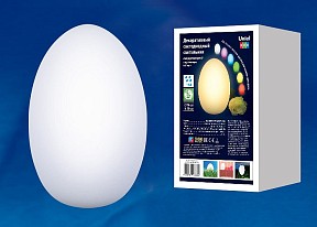 Наземный светильник Uniel Ulg белый арт. ULG-R003 019/RGB IP54 EGG