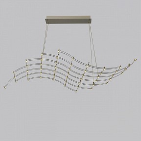 Подвесная люстра Odeon Light Welkin хром арт. 7057/45L