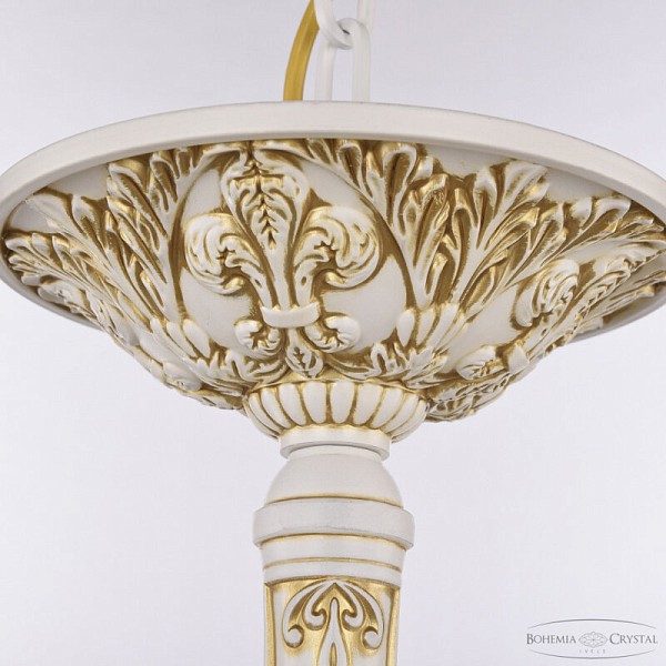 Подвесная люстра Bohemia Ivele Crystal AL7801 белый арт. AL78101P/8/250 WMG P1 U Angel