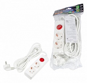 Сетевой фильтр Uniel Ultra белый арт. UL-00010010