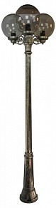 Фонарный столб Fumagalli Globe 300 бронза арт. G30.157.S30.BZE27