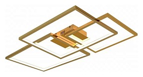 Потолочная люстра iLedex Grace золото арт. 230/3A-50W-3000K GL