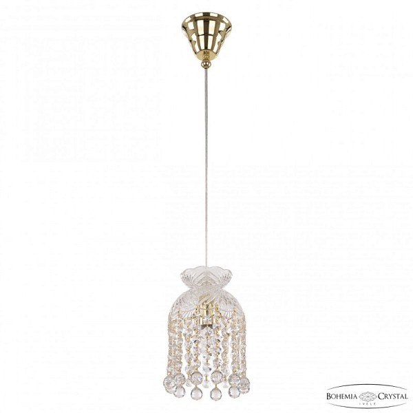 Подвесной светильник Bohemia Ivele Crystal 1478 золото арт. 14781P/13 G Balls
