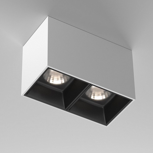 Накладной светильник Maytoni Alfa LED белый арт. C065CL-02-L12W4K-W