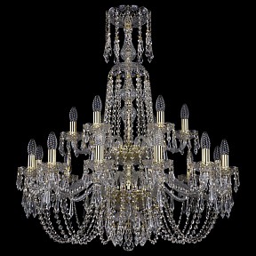 Подвесная люстра Bohemia Art Classic 11.23 золото арт. 11.23.12+6.300.2d.XL-96.Gd.Dr