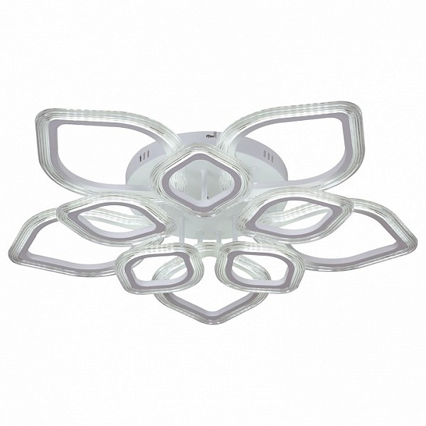 Потолочная люстра Reluce 09827 белый арт. 09827-3.3-5+5 WH