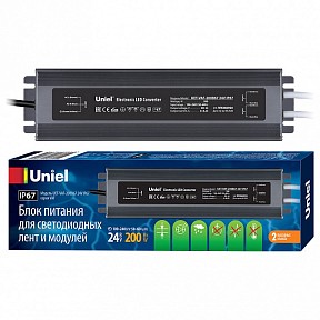 Блок питания Uniel Uet серый арт. UL-00007580