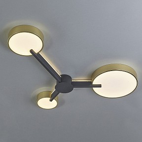 Потолочная люстра Escada Expert черный арт. 10209/3LED