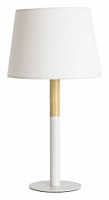 Настольная лампа декоративная Arte Lamp Connor белый арт. A2102LT-1WH